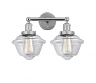 Oxford - 2 Light - 16 inch - Polished Chrome - Bath Vanity Light (3442|616-2W-PC-G532)