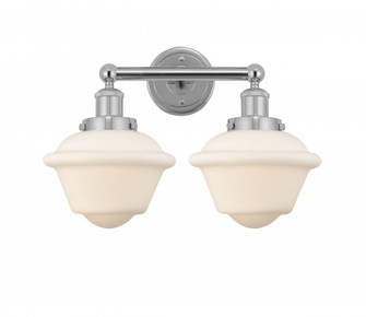 Oxford - 2 Light - 16 inch - Polished Chrome - Bath Vanity Light (3442|616-2W-PC-G531)