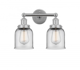 Bell - 2 Light - 14 inch - Polished Chrome - Bath Vanity Light (3442|616-2W-PC-G52)