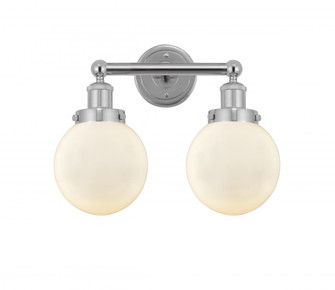 Beacon - 2 Light - 15 inch - Polished Chrome - Bath Vanity Light (3442|616-2W-PC-G201-6)