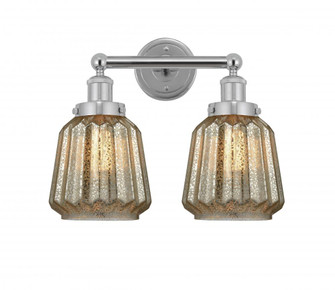 Chatham - 2 Light - 16 inch - Polished Chrome - Bath Vanity Light (3442|616-2W-PC-G146)