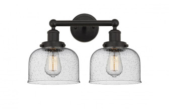 Bell - 2 Light - 17 inch - Oil Rubbed Bronze - Bath Vanity Light (3442|616-2W-OB-G74)