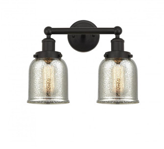 Bell - 2 Light - 14 inch - Oil Rubbed Bronze - Bath Vanity Light (3442|616-2W-OB-G58)