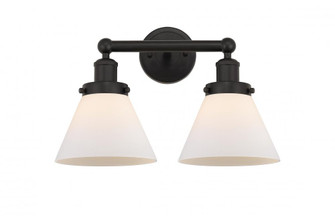 Cone - 2 Light - 17 inch - Oil Rubbed Bronze - Bath Vanity Light (3442|616-2W-OB-G41)