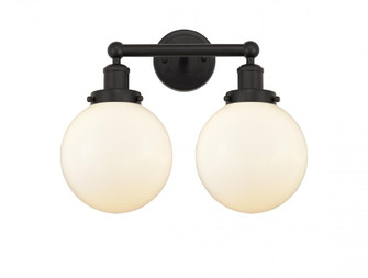 Beacon - 2 Light - 17 inch - Oil Rubbed Bronze - Bath Vanity Light (3442|616-2W-OB-G201-8)