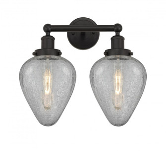 Geneseo - 2 Light - 16 inch - Oil Rubbed Bronze - Bath Vanity Light (3442|616-2W-OB-G165)