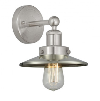 Railroad - 1 Light - 8 inch - Brushed Satin Nickel - Sconce (3442|616-1W-SN-M2-SN)