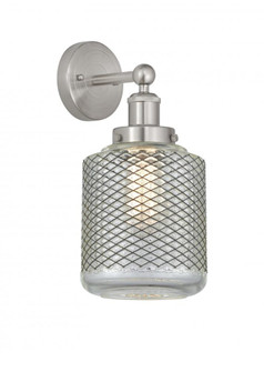 Stanton - 1 Light - 6 inch - Brushed Satin Nickel - Sconce (3442|616-1W-SN-G262)