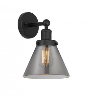 Cone - 1 Light - 8 inch - Matte Black - Sconce (3442|616-1W-BK-G43)