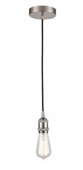 Edison - 1 Light - 2 inch - Satin Nickel - Cord hung - Mini Pendant (3442|616-1P-SN-LED)