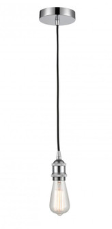 Edison - 1 Light - 2 inch - Polished Chrome - Cord hung - Mini Pendant (3442|616-1P-PC-LED)