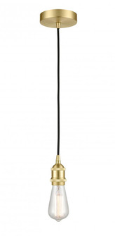 Edison - 1 Light - 2 inch - Satin Brass - Cord hung - Mini Pendant (3442|616-1P-SB-LED)