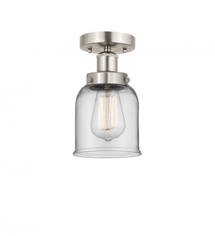Bell - 1 Light - 5 inch - Brushed Satin Nickel - Semi-Flush Mount (3442|616-1F-SN-G52)