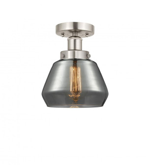 Fulton - 1 Light - 7 inch - Brushed Satin Nickel - Semi-Flush Mount (3442|616-1F-SN-G173)