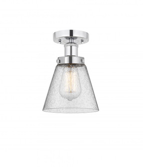 Cone - 1 Light - 6 inch - Polished Chrome - Semi-Flush Mount (3442|616-1F-PC-G64)