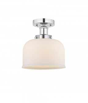 Bell - 1 Light - 8 inch - Polished Chrome - Semi-Flush Mount (3442|616-1F-PC-G71)