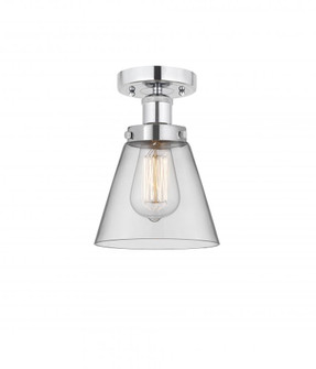 Cone - 1 Light - 6 inch - Polished Chrome - Semi-Flush Mount (3442|616-1F-PC-G62)