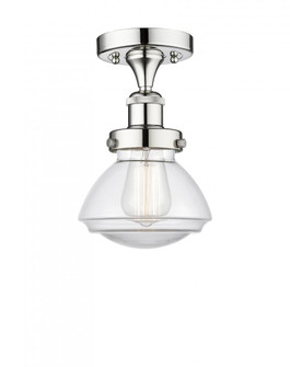 Olean - 1 Light - 7 inch - Polished Chrome - Semi-Flush Mount (3442|616-1F-PC-G322)