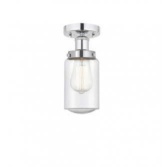 Dover - 1 Light - 5 inch - Polished Chrome - Semi-Flush Mount (3442|616-1F-PC-G314)