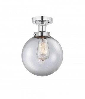 Beacon - 1 Light - 8 inch - Polished Chrome - Semi-Flush Mount (3442|616-1F-PC-G202-8)