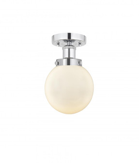 Beacon - 1 Light - 6 inch - Polished Chrome - Semi-Flush Mount (3442|616-1F-PC-G201-6)