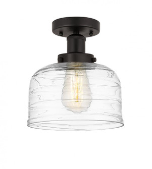 Bell - 1 Light - 8 inch - Oil Rubbed Bronze - Semi-Flush Mount (3442|616-1F-OB-G713)