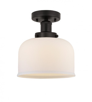 Bell - 1 Light - 8 inch - Oil Rubbed Bronze - Semi-Flush Mount (3442|616-1F-OB-G71)