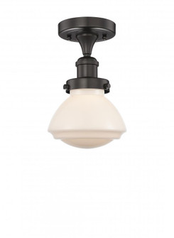 Olean - 1 Light - 7 inch - Oil Rubbed Bronze - Semi-Flush Mount (3442|616-1F-OB-G321)