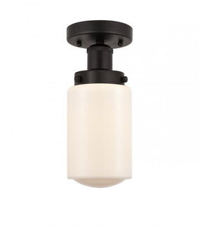 Dover - 1 Light - 5 inch - Oil Rubbed Bronze - Semi-Flush Mount (3442|616-1F-OB-G311)