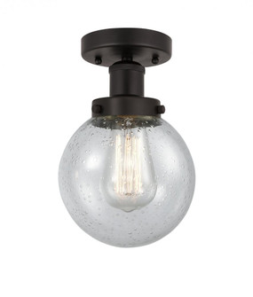 Beacon - 1 Light - 6 inch - Oil Rubbed Bronze - Semi-Flush Mount (3442|616-1F-OB-G204-6)