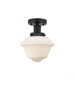 Oxford - 1 Light - 7 inch - Matte Black - Semi-Flush Mount (3442|616-1F-BK-G531)