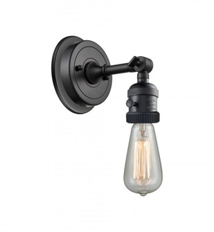 Bare Bulb - 1 Light - 5 inch - Matte Black - Adjustable Sconce (3442|203SWBP-BK)