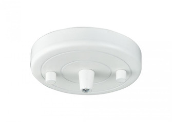 Single Port Round Canopy & Hardware (3442|101-W)
