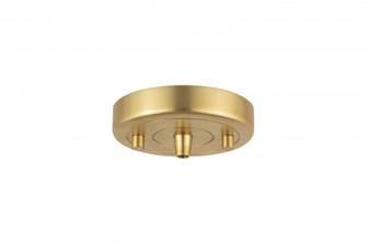 Single Port Round Canopy & Hardware (3442|101-SG)