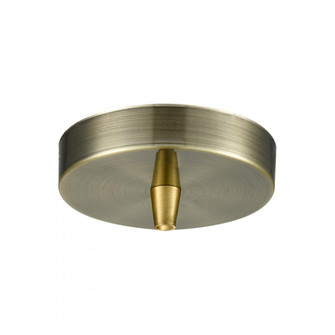 Single Port Round Canopy & Hardware (3442|100-AB)