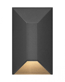 Nuvi Small Rectangular Deck Sconce (87|15223BK)