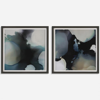 Uttermost Telescopic Abstract Framed Prints Set/2 (85|41458)