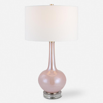 Uttermost Rosa Pink Glass Table Lamp (85|30144)
