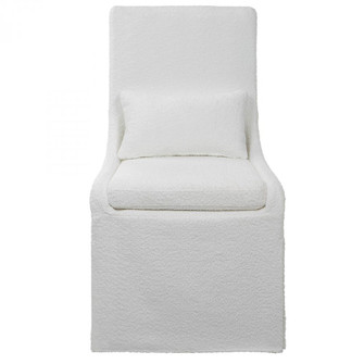 Uttermost Coley White Armless Chair (85|23728)