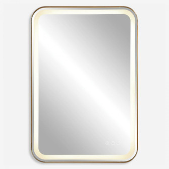 Uttermost Crofton Lighted Brass Vanity Mirror (85|09862)