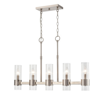 Caberton 5-Light Chandelier Ceiling Light Brushed Nickel (670|9985-BN)