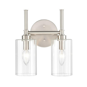 Chastine 2-Light Vanity Brushed Nickel (670|9922-BN)