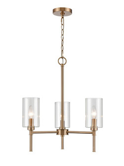 Chastine 3-Light Chandelier Ceiling Light Modern Gold (670|9913-MG)