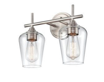 Ashford 2-Light Vanity - Brushed Nickel (670|9702-BN)