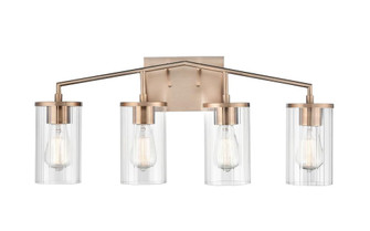 Beverlly 4-Light Vanity Modern Gold (670|9524-MG)