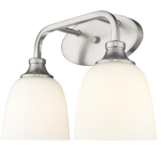 Alberta 2-Light Vanity Brushed Nickel (670|491002-BN)