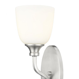 Alberta 1-Light Wall Sconce Brushed Nickel (670|491001-BN)