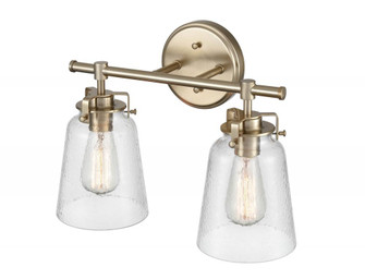 Amberose 2-Light Vanity Modern Gold (670|4412-MG)