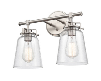 Amberose 2-Light Vanity Brushed Nickel (670|4412-BN)