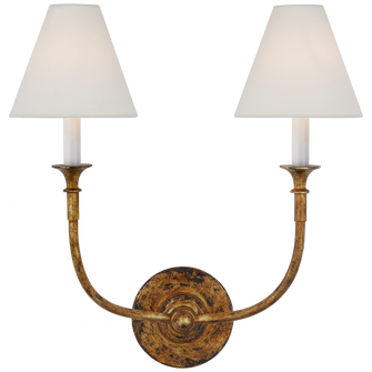 Piaf Double Sconce (279|TOB 2451AG-L)
